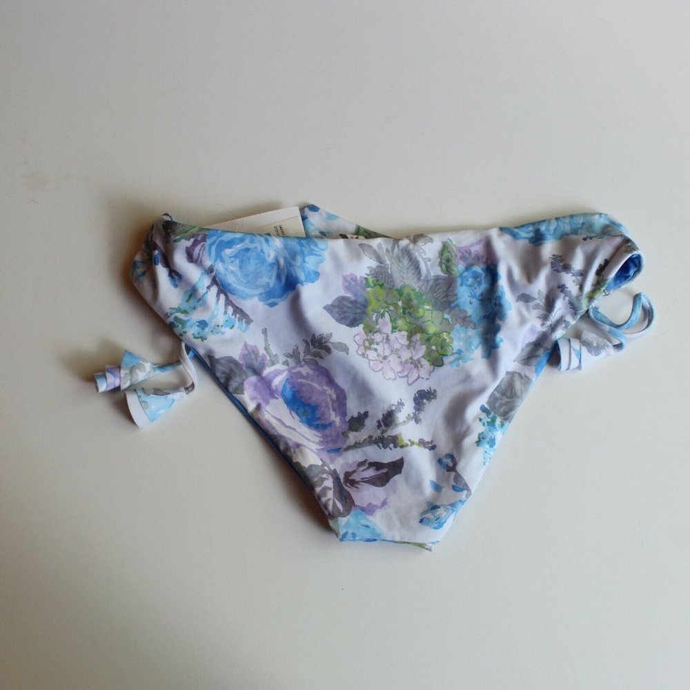 Becca Vintage Floral Tie Side Ruffle Bottom L_3